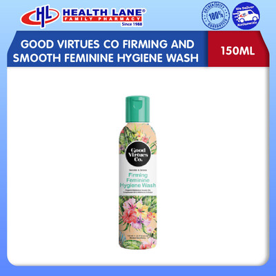 GOOD VIRTUES CO FIRMING AND SMOOTH FEMININE HYGIENE SABUN (150ML)